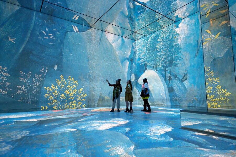 London: Entry Ticket to Frameless Immersive Art Experience - The four gallery experience, what each stop feels like