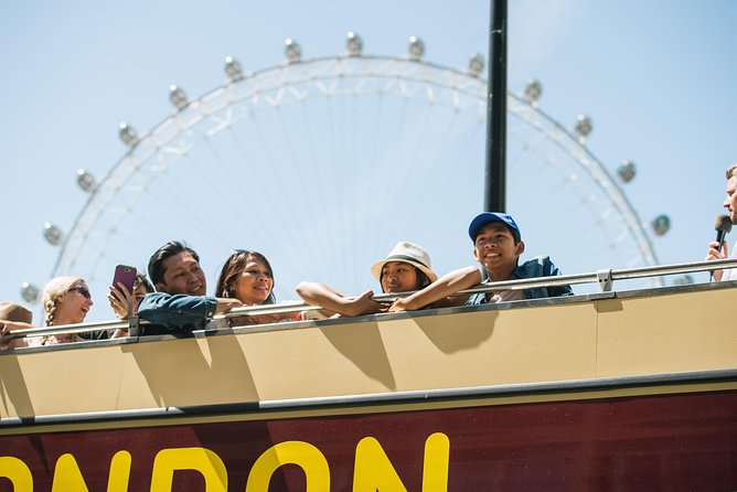 London Eye Ticket, Big Bus Hop-on Hop-Off Tour & River Cruise - A smart way to sequence it: cruise first, then Eye, then bus