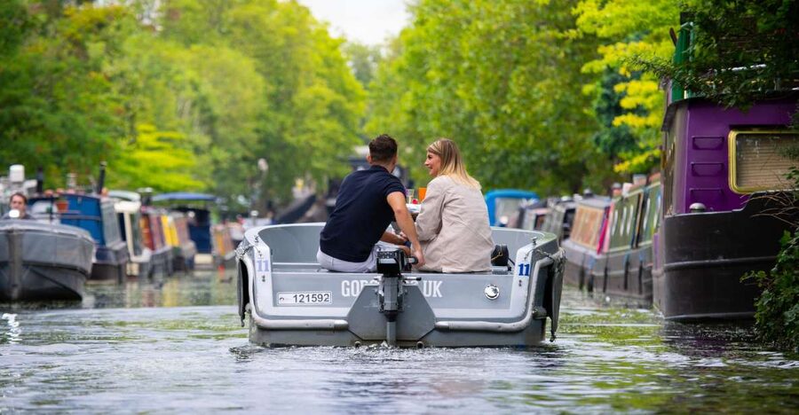 London: GoBoat Rental for Regent's Canal & Paddington Basin - Entering London by water, without the stress of a tour group