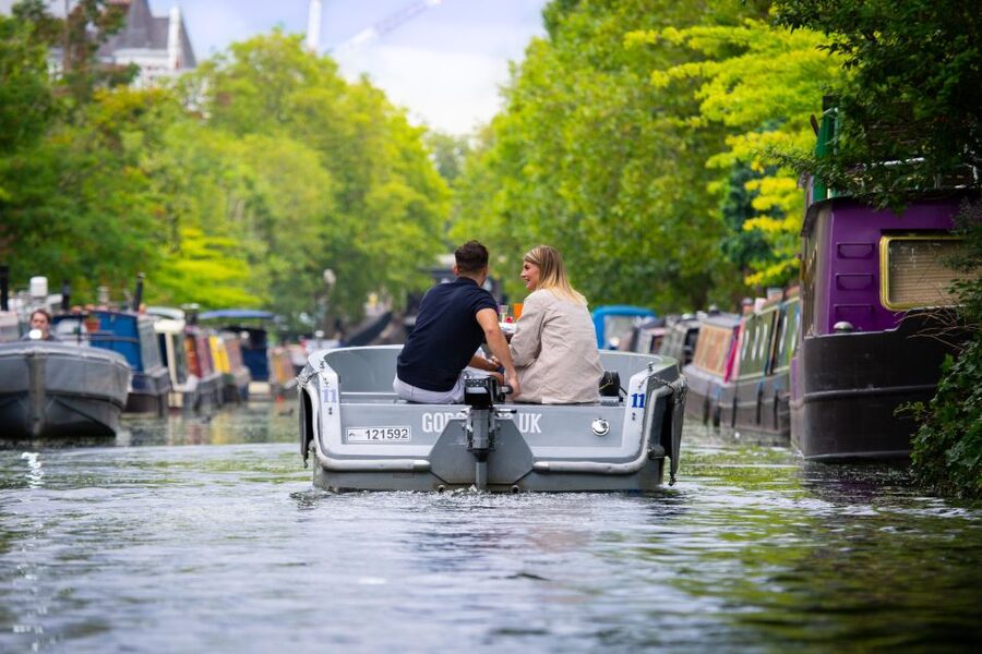 London: GoBoat Rental for Regent's Canal & Paddington Basin - Camden and Maida Vale from the water: what you’ll actually notice