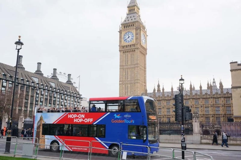 London: Golden Tours Gray Line Hop-on Hop-off Bus Tour - Hop-on hop-off freedom that still feels organized