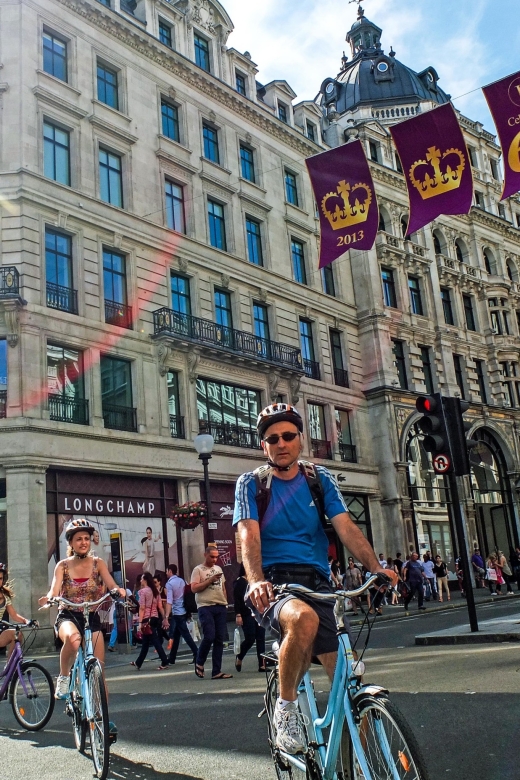 London: Guided Bike Tour of Central London - Covent Garden and the Thames views from Waterloo Bridge