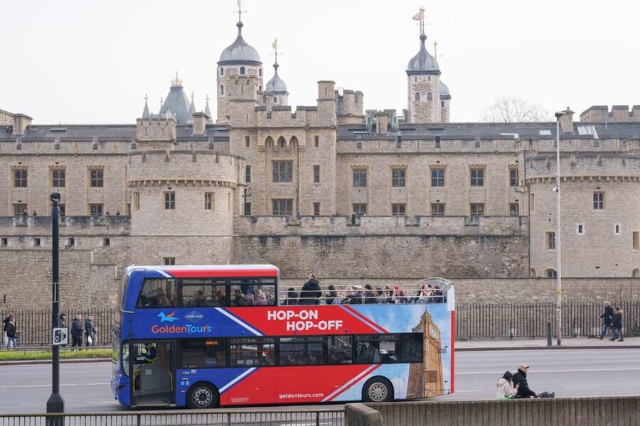 London: Hop-on Hop-off Bus Tour and Madame Tussauds Ticket - River Thames Boat Ride: A Break From the Pavement