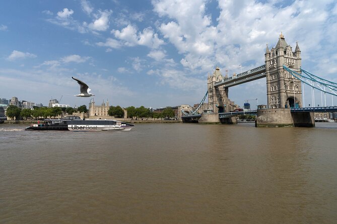 London: IFS Cable Car + Uber Boat One Way River Thames Cruise - The IFS Cloud Cable Car ride: skyline views at just under 300 feet
