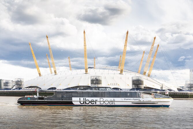London: IFS Cable Car + Uber Boat One Way River Thames Cruise - Uber Boat Thames Clippers one-way: how to plan your pier and your comfort