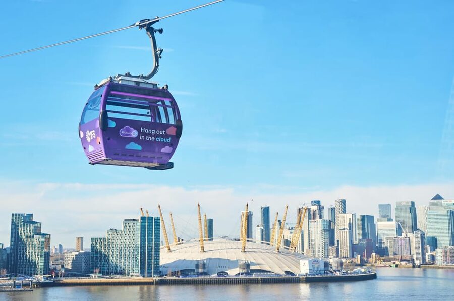 London: IFS Cloud Cable Car - IFS Cloud Cable Car basics, route, and what the timing really feels like