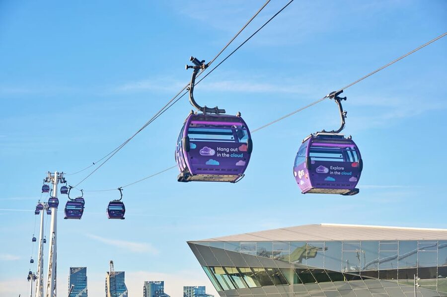 London: IFS Cloud Cable Car - The view: London’s skyline from above, day or night