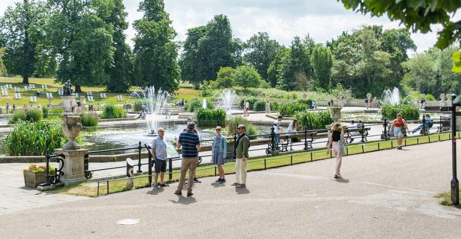 London: Kensington Palace Gardens Tour with Royal High Tea - Included options: palace entry and sparkling wine add-ons