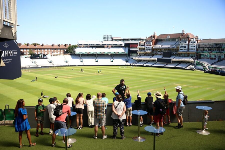 London: Kia Oval Cricket Ground Tour - What you will not see, changing rooms during redevelopment