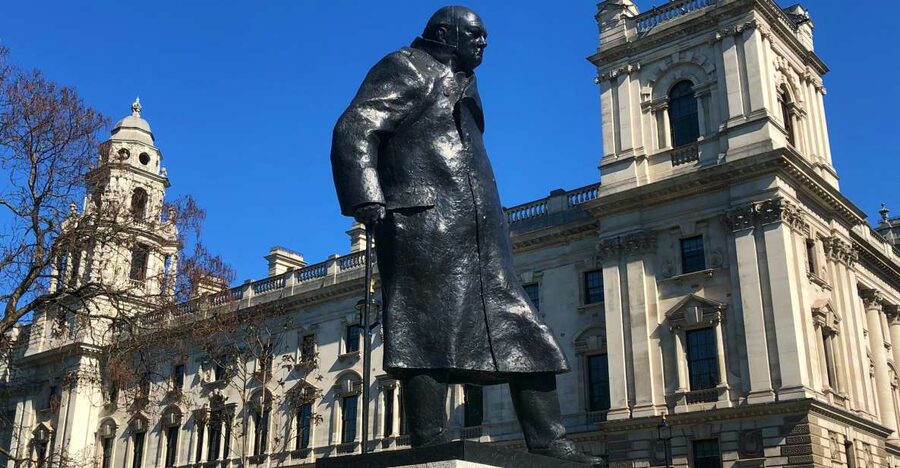 London: London in WW2 and Churchill War Rooms Entrance - Ministry of War and the Cenotaph: how the tour balances big names and real pressures