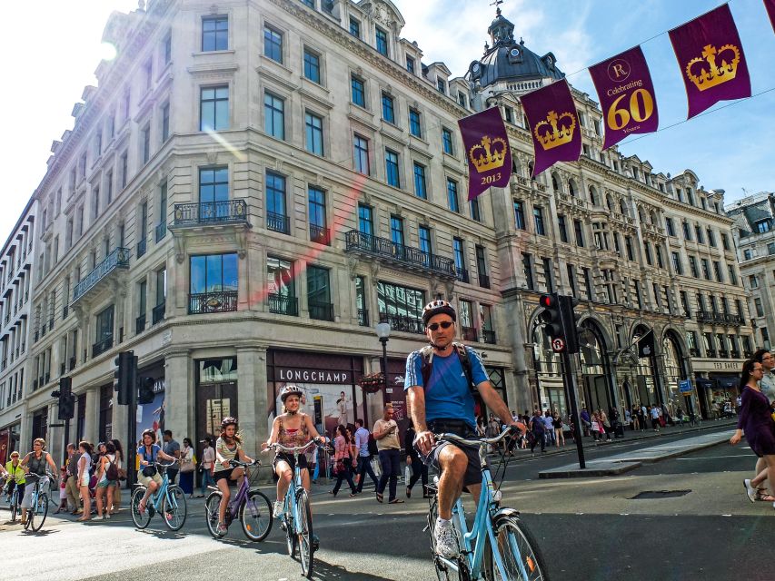 London: Private Bike Tour - Choosing your London route: Central, East, West, or Hug the Thames