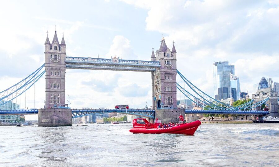 London: River Thames Speed Boat Tour - The 50-Minute Route, Stop by Stop on the Thames