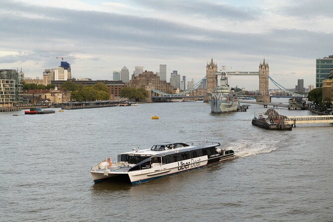 London Roundtrip Thames Cruise Uber Boat by Thames Clippers - Quick hits you can act on