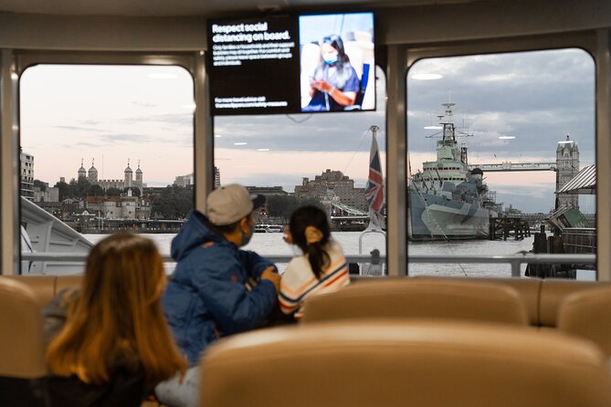 London Roundtrip Thames Cruise Uber Boat by Thames Clippers - Stops and sightseeing: what you will see and what can be tricky