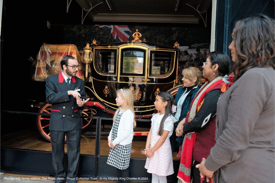 London: Royal Walking Tour with Guard Change & Royal Mews - Royal Mews: see the Gold State Coach up close and learn what makes it special