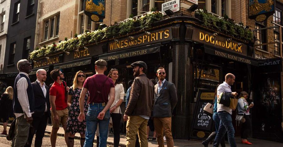 London: Soho Music and Historic Pubs Walking Tour - Hidden alleyways and photo moments you will actually use later