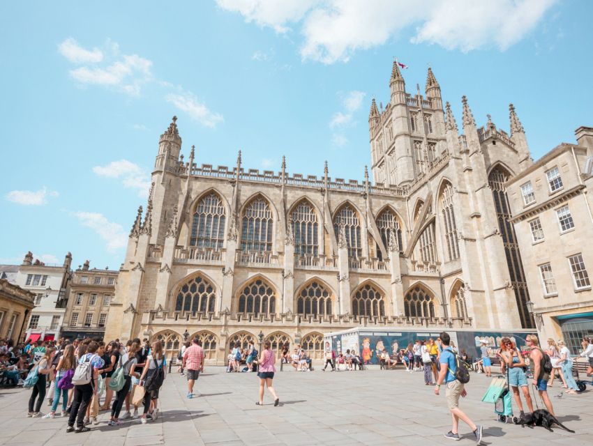 London: Stonehenge, Windsor, and Bath Day Trip by Bus - Bath and the Roman Baths: Abbey views, a Pump Room pause, and Pulteney Bridge