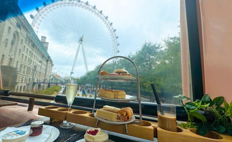 London: Taylor Swift-Inspired Afternoon Tea Bus Tour - Your 1.5 Hours in Motion, From Double-Decker Views to Shared Table Time