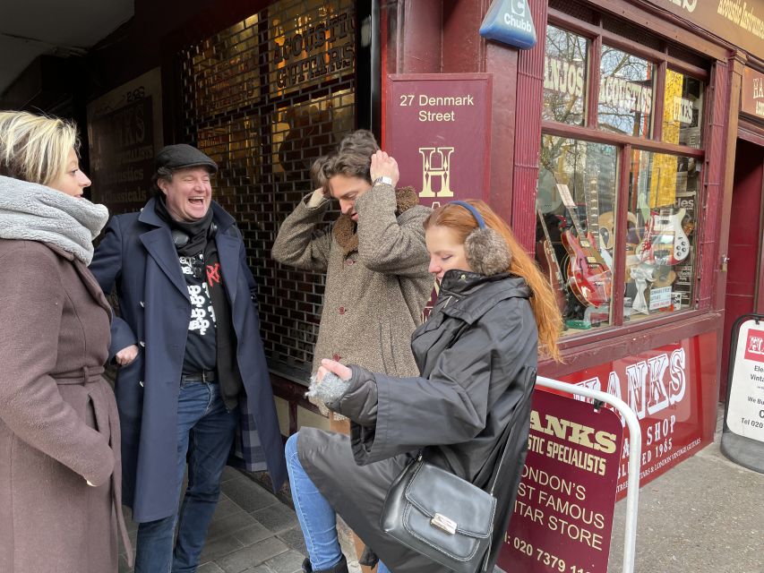London: The Great British Rock and Roll Music Walking Tour - How the guide makes or breaks it: professional musician energy