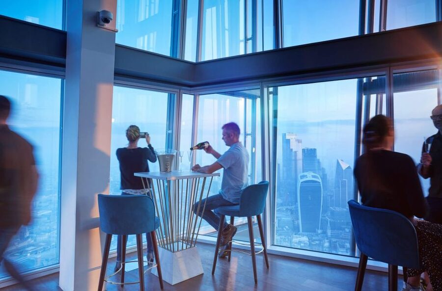 London: The Shard Entry Ticket with Champagne - How to time your visit for better visibility and a calmer vibe