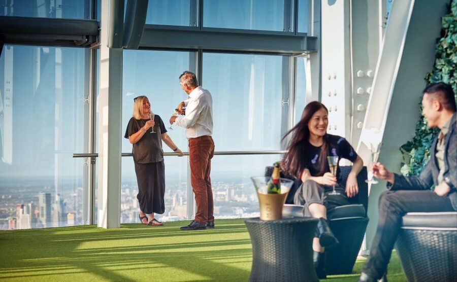 London: The Shard Entry Ticket with Champagne - Who should book this Shard champagne ticket
