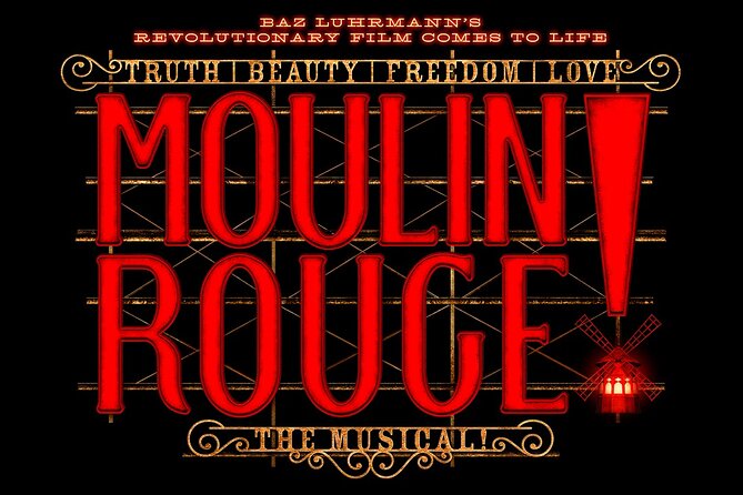 London Theatre: Moulin Rouge! The Musical - Piccadilly Theatre entry and mobile ticket reality