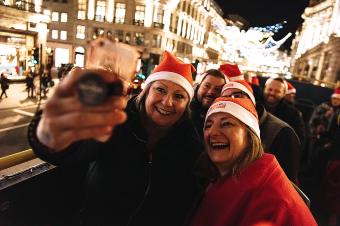 London Tootbus Christmas Lights Tour - Oxford Street: the snow of stars stop that sets the mood