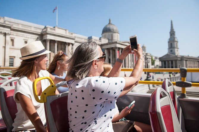 London Tootbus Hop-on Hop-off (Optional Thames Cruise) - Finding your bus at the right stops, like Shake Shack and Wyndham’s Theatre