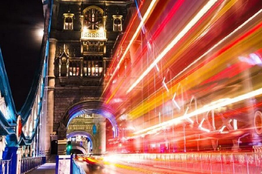 London: Tootbus London by Night Bus Tour - The landmark route: Trafalgar Square to the Tower of London