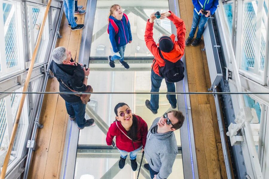 London: Tower Bridge Entry Ticket - Finding the North Tower entrance, queues, and security rules