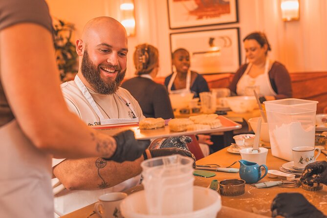 London: Traditional English Scone Making and Tea Workshop - Your scone-making timeline: welcome, dough work, oven time, and eating
