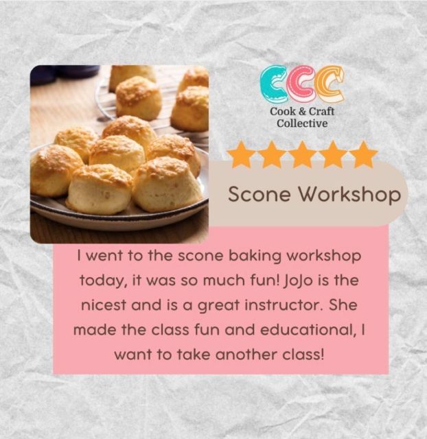 London: Traditional Scone Making Workshop - What you take home, and why that changes the value