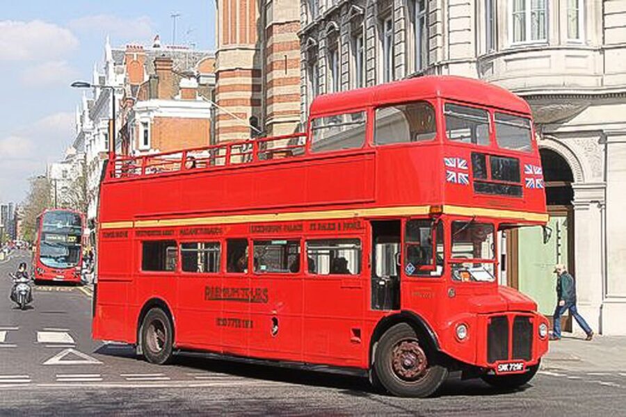 London Vintage Bus Tour and Cream Tea at Harrods - Thames river cruise: a short ride with big landmark energy
