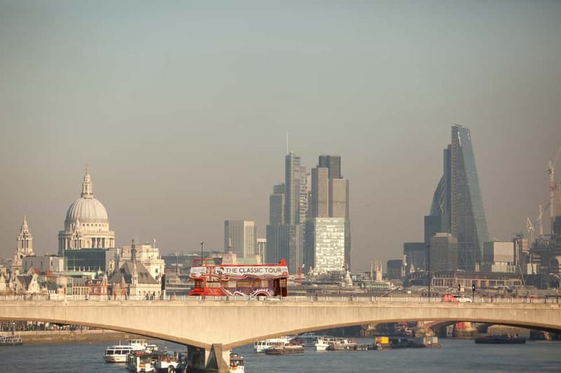 London Vintage Bus Tour: Live Comedy Sightseeing Show - Key highlights you will feel right away