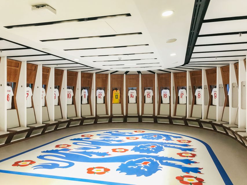 London: Wembley Stadium Guided Tour - Dressing rooms, tunnel walk, and pitchside moments that feel real