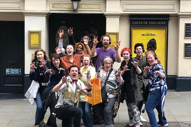London West End Musical Silent Disco Walking Tour Top 1% Rated - Stop 2: Noel Coward Theatre and the theatre-street takeover