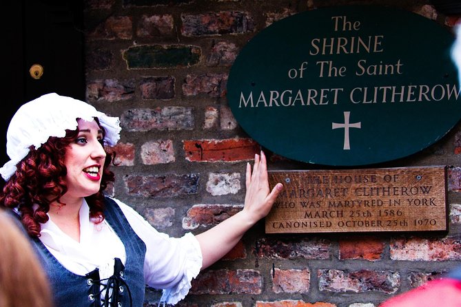 Mad Alice’s The Bloody Tour of York -Best Tour Award Europe - Margaret Clitherow and a butchers’ street: medieval York’s moral stakes