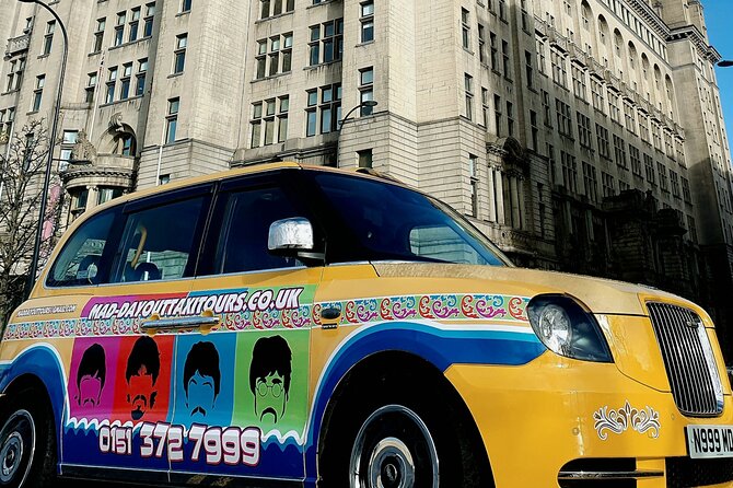Mad Day Out Beatles Taxi Tours in Liverpool, England - Stop by Stop: Strawberry Field, Eleanor Rigby, and Penny Lane