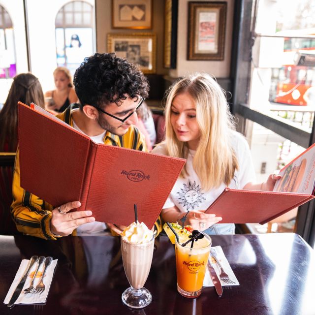 Manchester: Hard Rock Cafe Set Menu for Lunch or Dinner - Gold Menu vs Diamond Menu: which set is the better deal?
