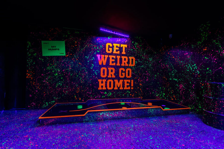 Manchester: Junkyard Golf Club Tickets for 9 or 18 Holes - Redeeming your voucher, grabbing your clubs, and choosing your madness