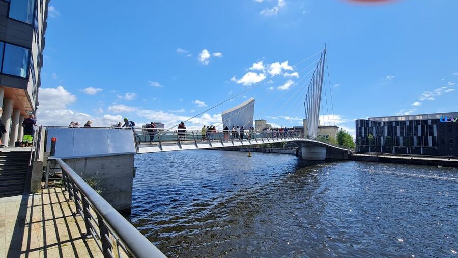 Manchester: Media City & The Quays Guided Walking Tour - Along the Manchester Ship Canal: where the story gets physical