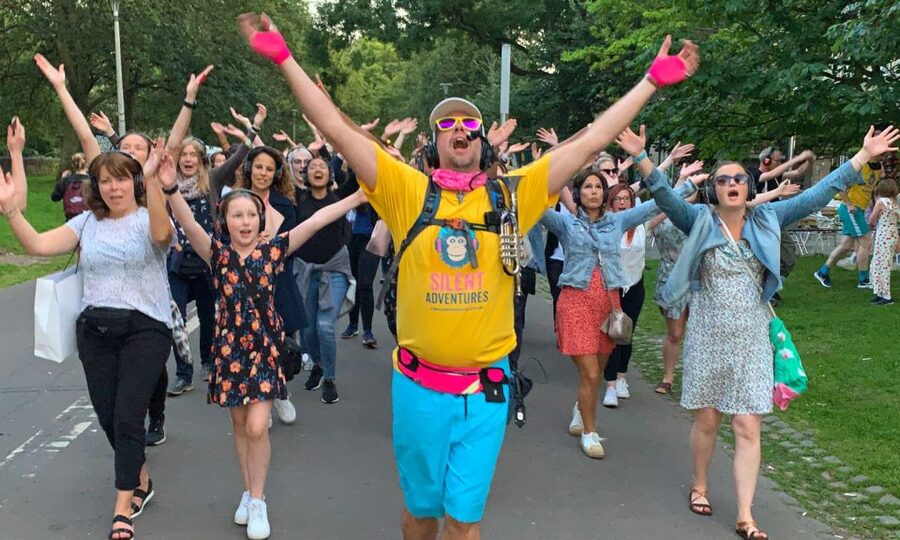 Manchester: Silent Disco Adventure Tour - The special-occasion factor: hen dos, birthdays, and big group energy