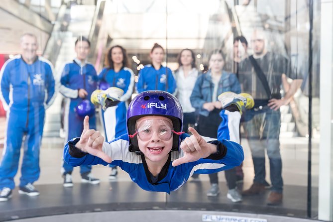Milton Keynes iFLY Indoor Skydiving Experience - 2 Flights & Certificate - Check-In Timing: Arrive 45 Minutes Early, Like an Airline
