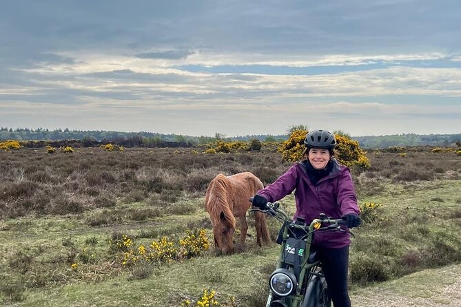 New Forest E-Bike Adventure - Entering the New Forest on pedal-assist, not punishment