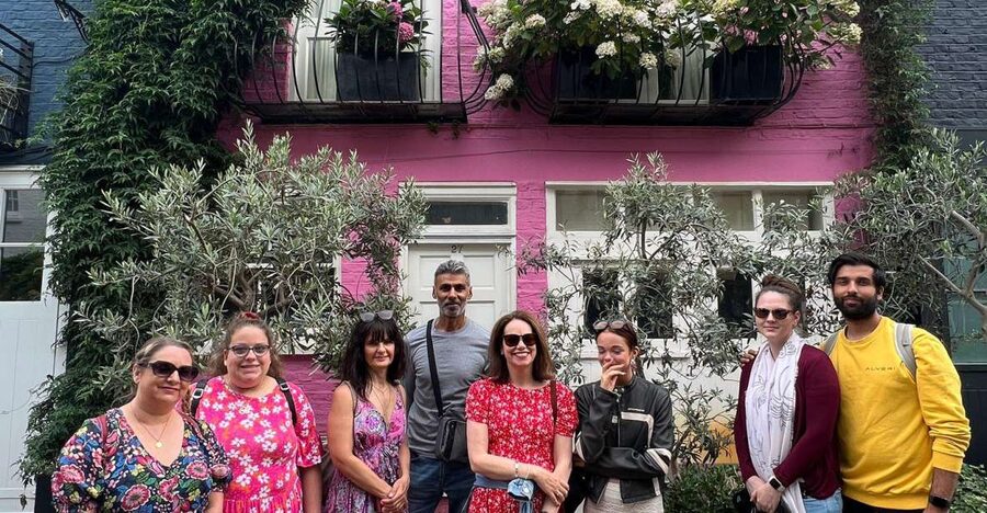 Notting Hill Walk Celebrities and Film Locations- London - Celebrity homes, Orwell’s link, and Banksy on the wall