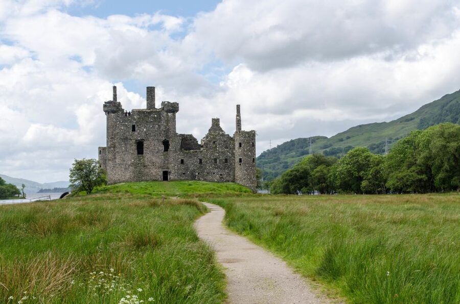 Oban, Lochs & Inveraray Full-Day Tour from Edinburgh - Loch Awe, Kilchurn Castle, and the Pass of Brander Moment