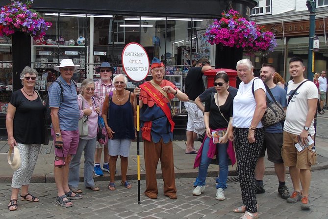 Official Canterbury Guided Walking Tour - 14.00 Tour - Stories you will carry: Becket, Chaucer, Marlowe, plague, and revolt