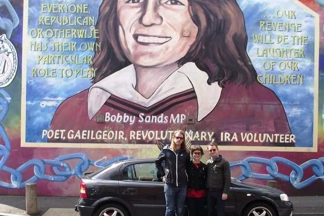 Official World Famous Belfast Taxi Tour ™ - Stop 1: Bobby Sands Mural at the International Wall