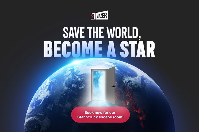 One-hour Private Star Struck Escape Room Gaming in London - Private one hour play in Camden, and how the timing works