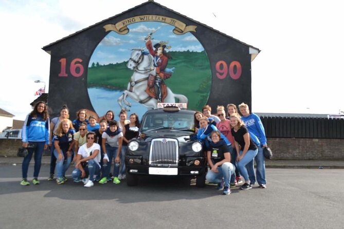 Original Drivers Belfast Taxi/Cab Tour 2 hour private adventure - Bobby Sands Mural: IRA heartland and a Troubles recap that sticks